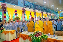 Thanh Hóa: Lễ Tự tứ và Vu lan - Báo hiếu tại trường hạ chùa Khải Nam