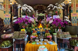 Chùa Đại Giác thiết lễ húy kỵ Hòa thượng Thích Thiện Huê