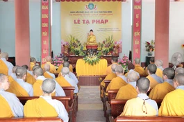 Thái Bình: Lễ tạ pháp hậu An cư kiết hạ Phật lịch 2566 tại trường hạ chùa Thánh Long