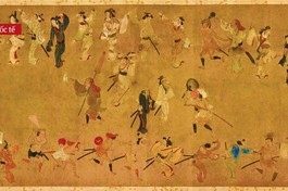 Tranh vẽ Nhật Bản thế kỷ XVII mô tả vũ điệu Bon Odori