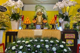 Giác linh đường cố Thượng tọa Thích Thiện Nhơn tại chùa Thiên An