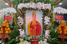 Di ảnh cố Hòa thượng Thích Minh Dũng