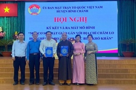 Phật giáo huyện Bình Chánh hưởng ứng tháng cao điểm "Vì người nghèo" năm 2022