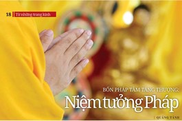 Bài trên Báo Giác Ngộ số 1173 - Thiết kế: Phòng Mỹ thuật BGN/Tống Viết Diễn