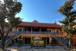 Nhà Tăng chùa Linh Cảnh hoàn thành và đưa vào sử dụng sau hơn 1 năm thi công xây dựng 