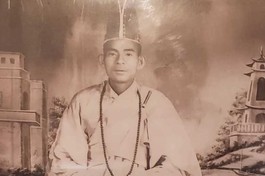 Di ảnh cố Hòa thượng Thích Bảo Hiển - Tổ khai sơn chùa Bảo Hoa