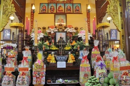 Lễ tưởng niệm chư liệt vị tổ sư tại tổ đình Bửu Thạnh