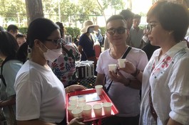 Ngày hội thuần chay tại TP.HCM thu hút người trẻ