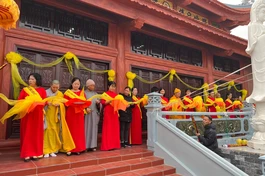 Thái Bình: Trang nghiêm lễ khánh tạ ngôi Tam bảo chùa Long Diên