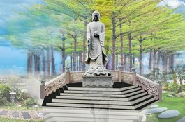 Xây Tịnh độ ngay bây giờ và ở đây - Ảnh: FB Chí Giác Thông