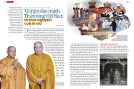 Bài trên Báo Giác Ngộ số 1184 - Thiết kế: Phòng Mỹ thuật BGN/Tống Viết Diễn