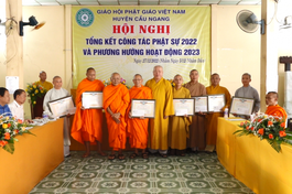 Trà Vinh: Ban Trị sự Phật giáo huyện Cầu Ngang vận động được gần 11 tỷ đồng giúp đỡ người nghèo