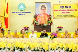 Chư tôn đức, đại biểu tham dự hội nghị