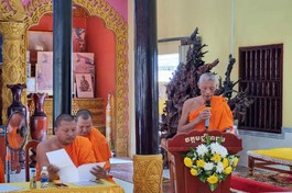 Trà Vinh: Hội Đoàn kết Sư sãi yêu nước huyện Cầu Kè tổng kết Phật sự năm 2022