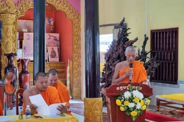 Trà Vinh: Hội Đoàn kết Sư sãi yêu nước huyện Cầu Kè tổng kết Phật sự năm 2022