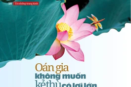 Bài trên Báo Giác Ngộ số 1181 - Thiết kế: Phòng Mỹ thuật BGN/Tống Viết Diễn