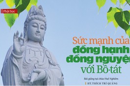 Bài trên Báo Giác Ngộ số 1182 - Thiết kế: Phòng Mỹ thuật BGN/Tống Viết Diễn