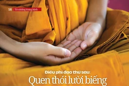 Bài trên Báo Giác Ngộ số 1193 - Thiết kế: Phòng Mỹ thuật BGN/Tống Viết Diễn