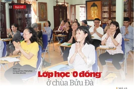 Bài trên Báo Giác Ngộ số 1194 - Thiết kế: Phòng Mỹ thuật BGN/Tống Viết Diễn