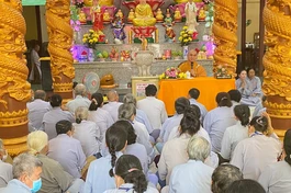 Bến Tre: Chùa Hưng Mỹ tổ chức khóa tu niệm Phật "Một ngày an lạc”
