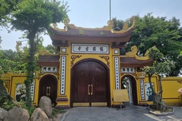 Chùa Trấn Quốc, ngôi cổ tự ngàn năm tuổi, gắn liền với giá trị lịch sử, văn hóa của thủ đô Hà Nội - Ảnh: Quảng Hậu