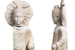 Phát hiện tượng Phật tại cảng biển Berenice của Ai Cập