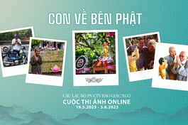 Cuộc thi ảnh online chủ đề “Con về bên Phật” kính mừng Phật đản Phật lịch 2567