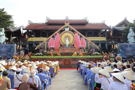 Quang cảnh buổi lễ