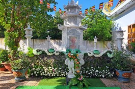 Bảo tháp cố Ni trưởng Thích nữ Như Thông tại chùa Quảng Phước