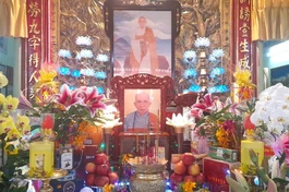 Di ảnh Ni trưởng Thích nữ Tắc Thanh