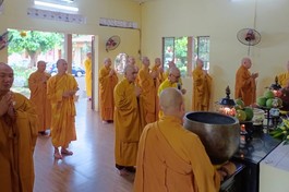 Đồng Nai: Chư Tăng Ni H.Thống Nhất tập trung Bố-tát mùa An cư kiết hạ Phật lịch 2567