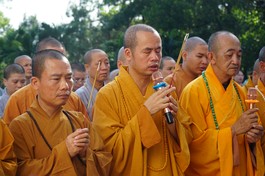 Ban Trị sự GHPGVN tỉnh Thanh Hóa, Nghệ An và Vĩnh Phúc tưởng niệm, cầu siêu các anh hùng liệt sĩ