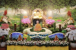 Di ảnh Hòa thượng Thích Giác Nhiên