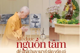 Bài trên Báo Giác Ngộ số 1209 - Thiết kế: Phòng Mỹ thuật BGN/Tống Viết Diễn