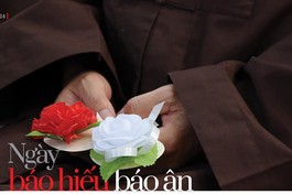 Bài đăng trên Giai phẩm Vu lan 2023 - Mỹ thuật: Tống Viết Diễn