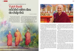 Bài trên Báo Giác Ngộ số 1213 - Thiết kế: Phòng Mỹ thuật BGN/Tống Viết Diễn