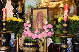 Di ảnh cố Hòa thượng Thích Minh Mẫn