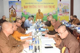 Quảng Nam: Ban Trị sự GHPGVN tỉnh tổ chức phiên họp mở rộng