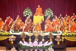 Lễ dâng y Kathina trang nghiêm diễn ra tại tổ đình Bửu Long (TP.Thủ Đức, TP.HCM)
