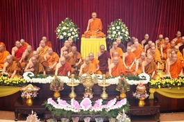 Lễ dâng y Kathina trang nghiêm diễn ra tại tổ đình Bửu Long (TP.Thủ Đức, TP.HCM)