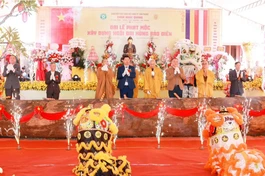 Chính thức động thổ khởi công xây dựng ngôi đại hùng bảo điện chùa Ngọc Quang