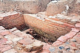 Tàn tích của một khu cư trú cổ xưa được cho là trường đại học Phật giáo nổi tiếng Pandit Vihar vừa được một nhóm nhà khảo cổ học khai quật