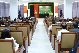 Quang cảnh hội nghị tại hội trường khách sạn An Bình (TP.Ninh Bình)