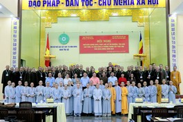 Phổ biến Luật Tín ngưỡng, tôn giáo cho Tăng Ni sinh Trường Trung cấp Phật học tỉnh Bình Dương