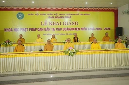 Chư tôn đức chứng minh buổi lễ