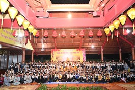 Hải Phòng: Chùa Khánh Vân tổ chức khóa tu mùa Đông cho các em học sinh