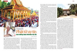 Bài trên Báo Giác Ngộ số 1236 - Thiết kế: Phòng Mỹ thuật BGN/Tống Viết Diễn