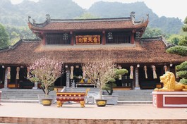 Thiên Trù thanh tịnh vào xuân... - Ảnh: Chu Minh Khôi