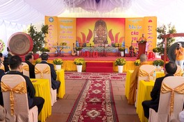 Lễ hội “Khai bút, cầu trí tuệ năm 2024" tại chùa Đại Tuệ (H.Nam Đàn, Nghệ An)