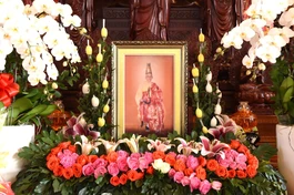 Di ảnh cố Hòa thượng Thích Thiện Ngộ 